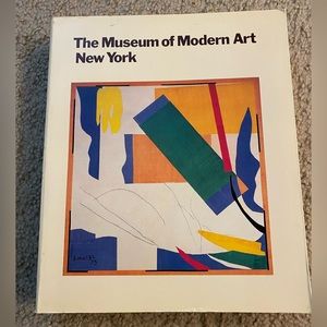 Vintage 80’s museum of modern art book MOMA  Andy Warhol Picasso Basquiat Banksy